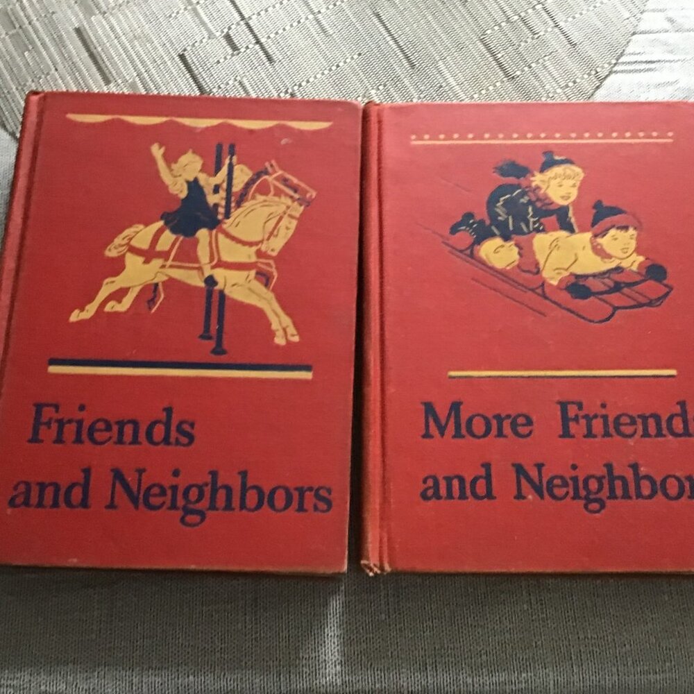 Two Grade 2 Vintage Scott Foreman Readers--Homeschool Reading